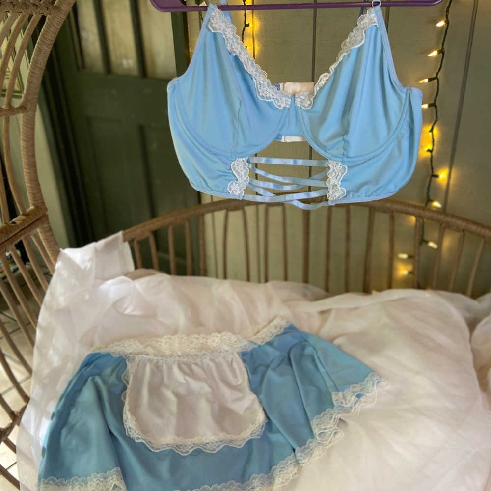 Women's Lingerie Bundle - Light Blue, White, Black Floral, Pink, Lavender - Picture 6 of 10
